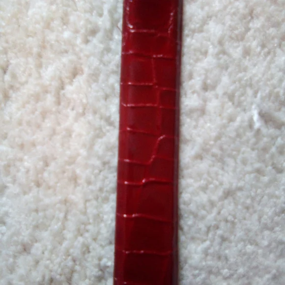 Calvin Klein Italianalligator calfskin belt